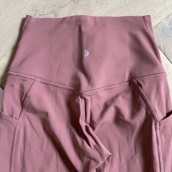 NWT Lululemon Align Pockets 25” Spiced Chai. Sz 4.